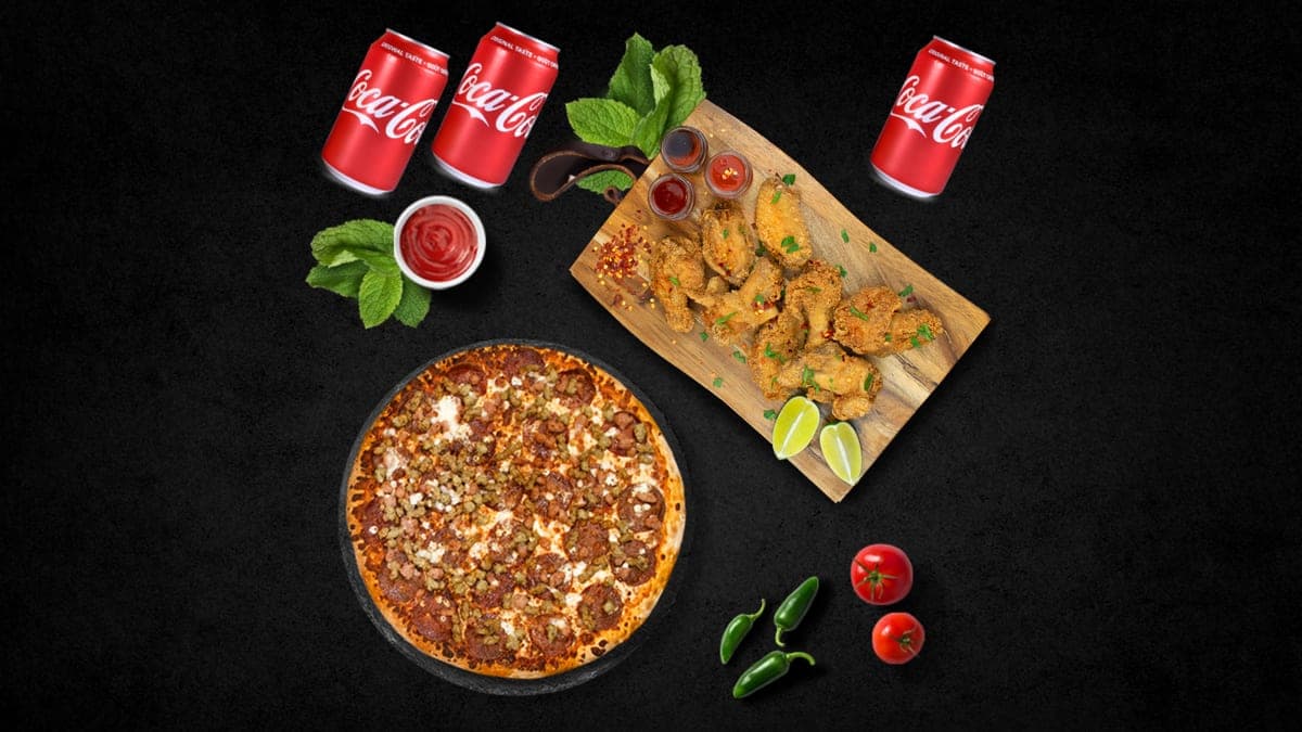 Pizza & Wings Combo — 2 lb